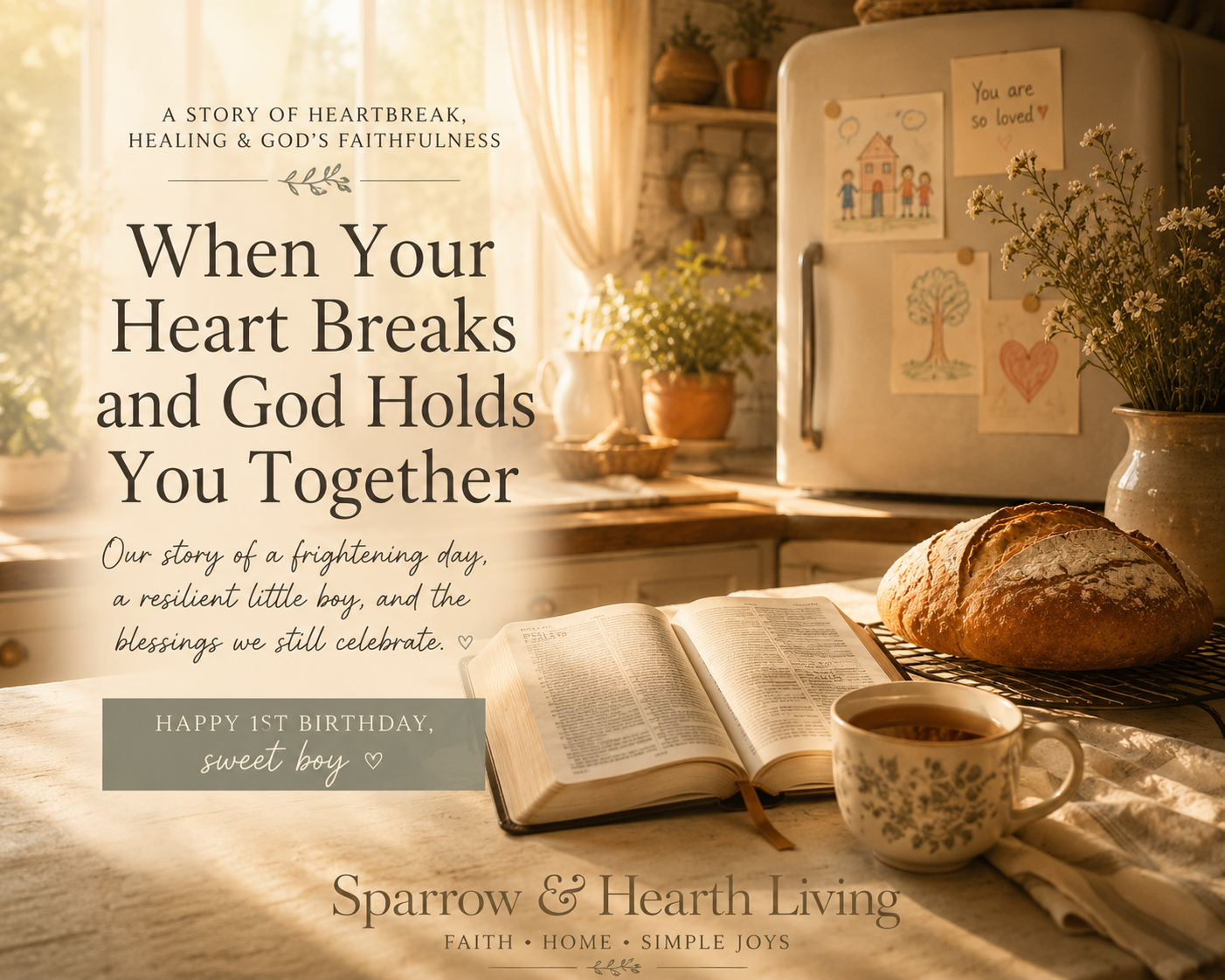 When Your Heart Breaks and God Holds You Together